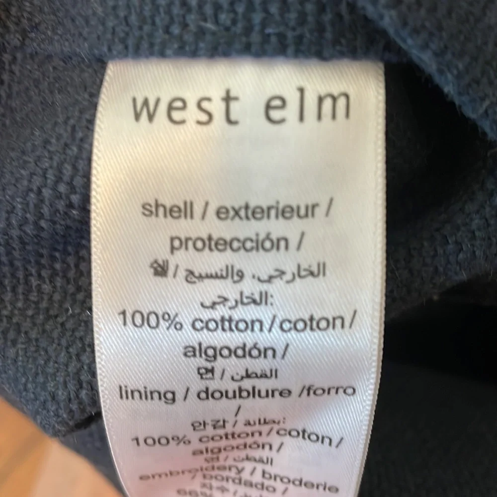 West elm pillow cover
